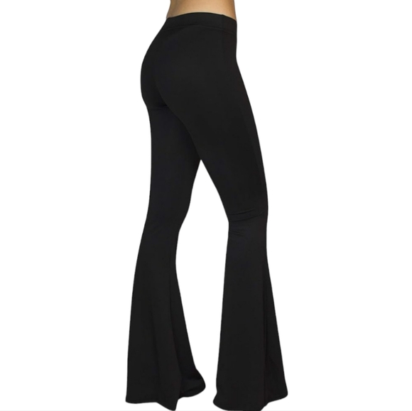 Daisy Del Sol Black Flare Pants - Picture 4 of 5